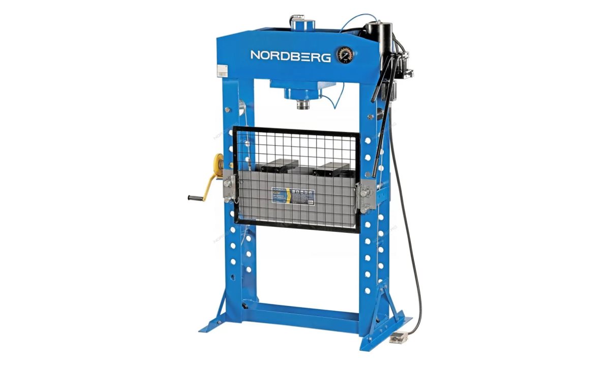  Пресс гидравлический 75т, пневмоуправление NORDBERG N3676A (0)