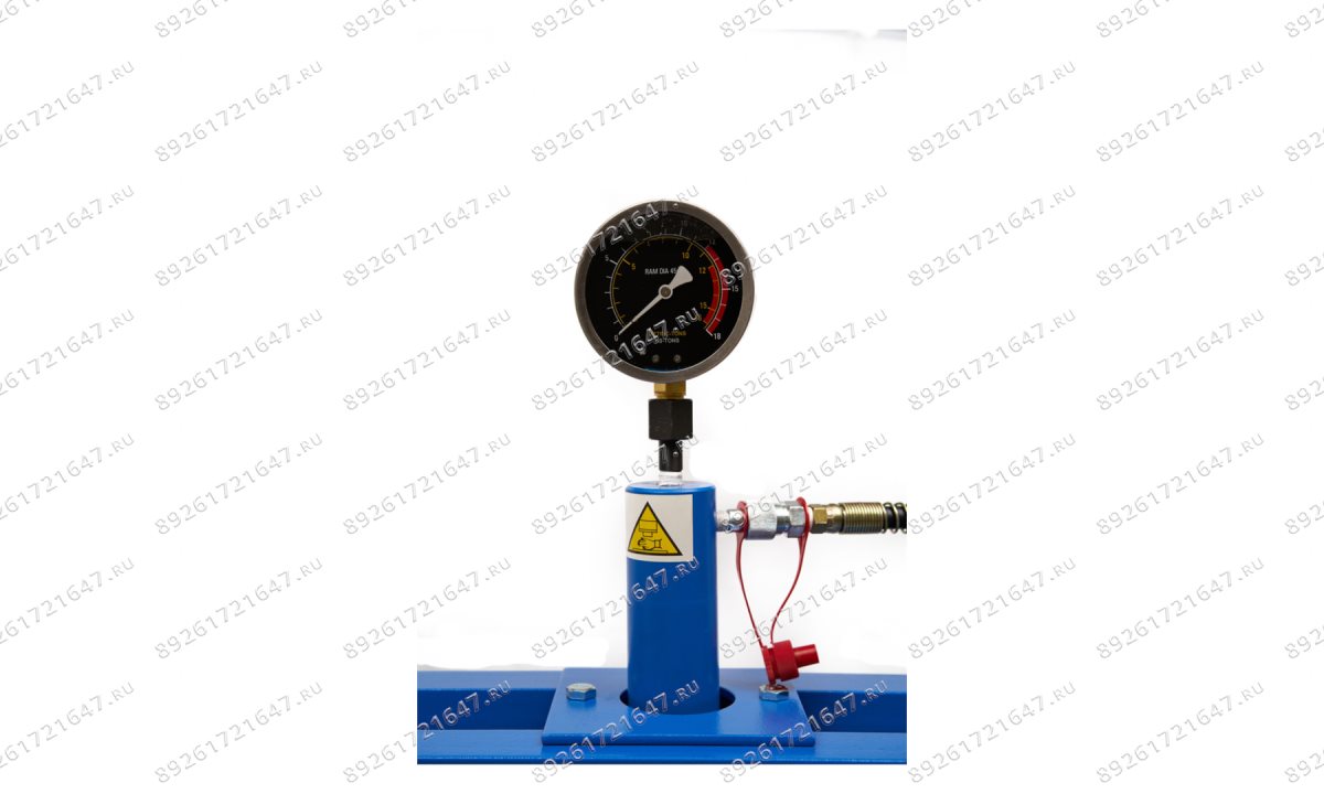  Пресс гидравлический 12 тонн, напольный, цвет синий RAL 5005 ROSSVIK (1)