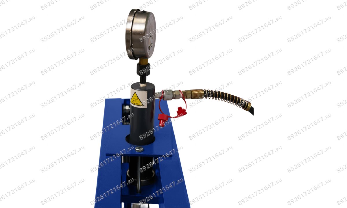  Пресс гидравлический 12 тонн, напольный, с педалью, цвет синий RAL 5005 ROSSVIK (0)