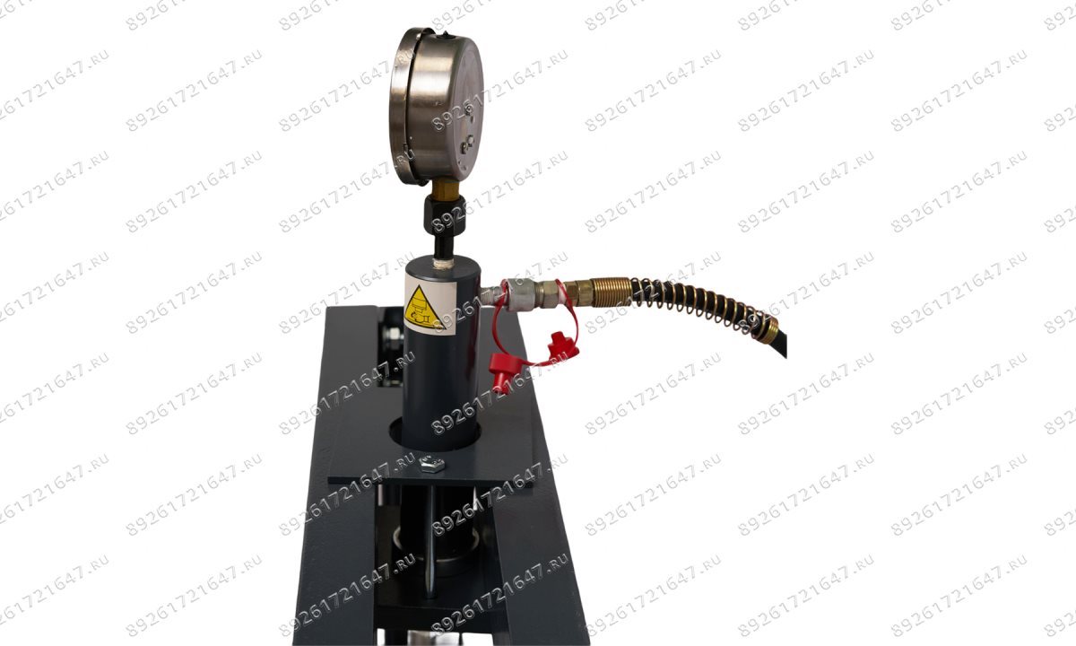  Пресс гидравлический 12 тонн, напольный, с педалью, цвет серый RAL 7016 ROSSVIK (1)