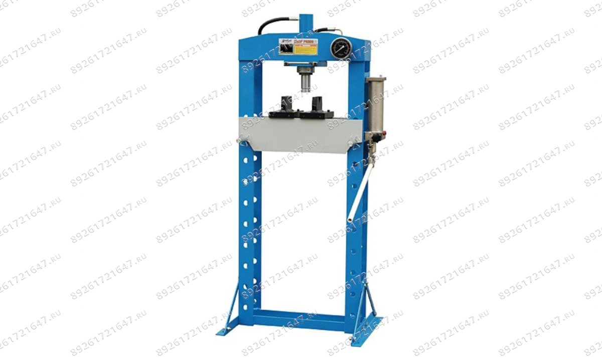  Пресс гидравлический 30 тонн, напольный, цельная сварная рама, цвет синий RAL 5005 ROSSVIK (0)