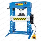  Пресс гидравлический 100 тонн, напольный, ручной/пневматический привод, цвет синий RAL 5005 ROSSVIK мни (0)