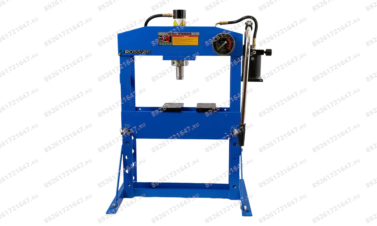  Пресс гидравлический 15 тонн, настольный, цвет синий RAL 5005 ROSSVIK (1)