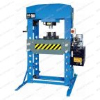  Пресс гидравлический 100 тонн, напольный, электропривод, цвет синий RAL 5005 ROSSVIK мни (0)