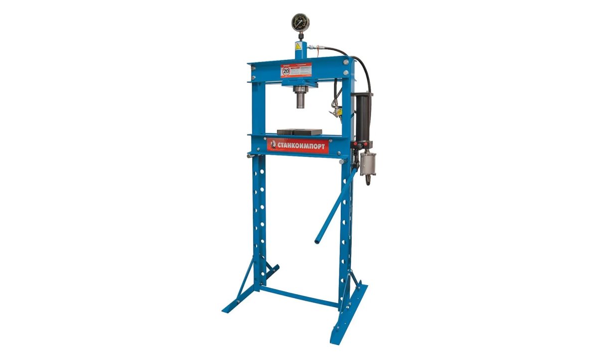 Пресс пневмогидравлический гаражный на 20 тонн, СТАНКОИМПОРТ, SD0805 (0)