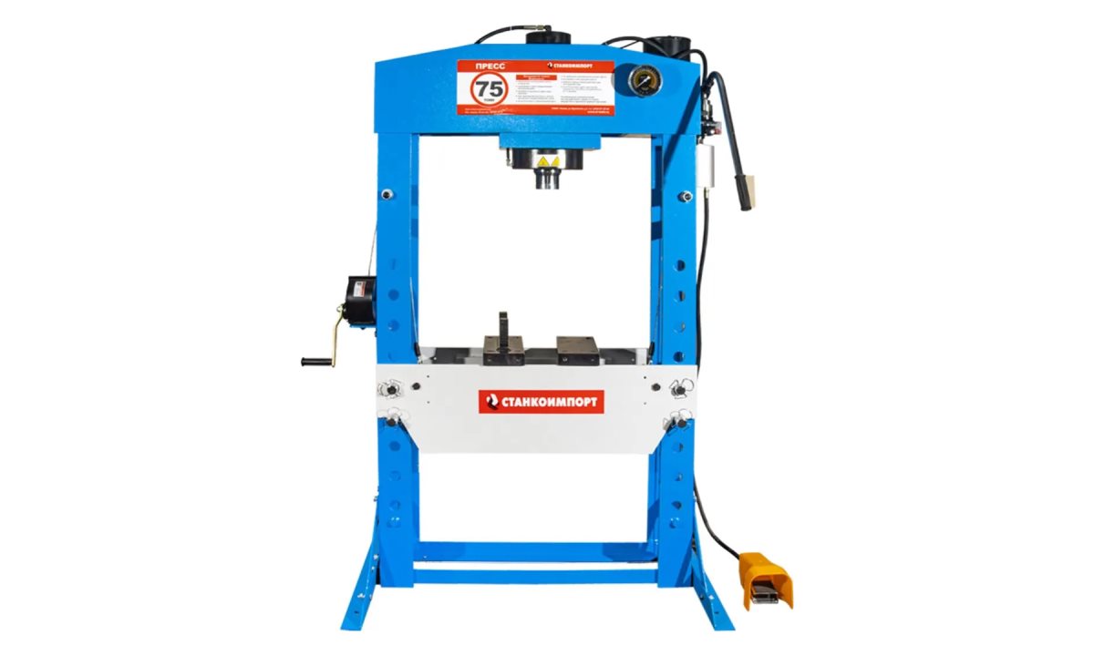  Пресс пневмогидравлический на 75 тонн, СТАНКОИМПОРТ, SD0812CE (0)