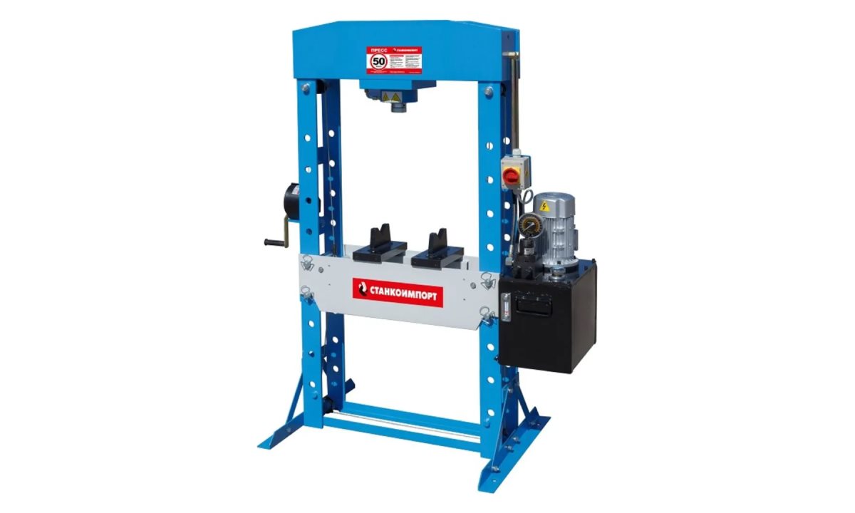  Пресс гаражный электрогидравлический на 50 тонн, SD0881, СТАНКОИМПОРТ (0)