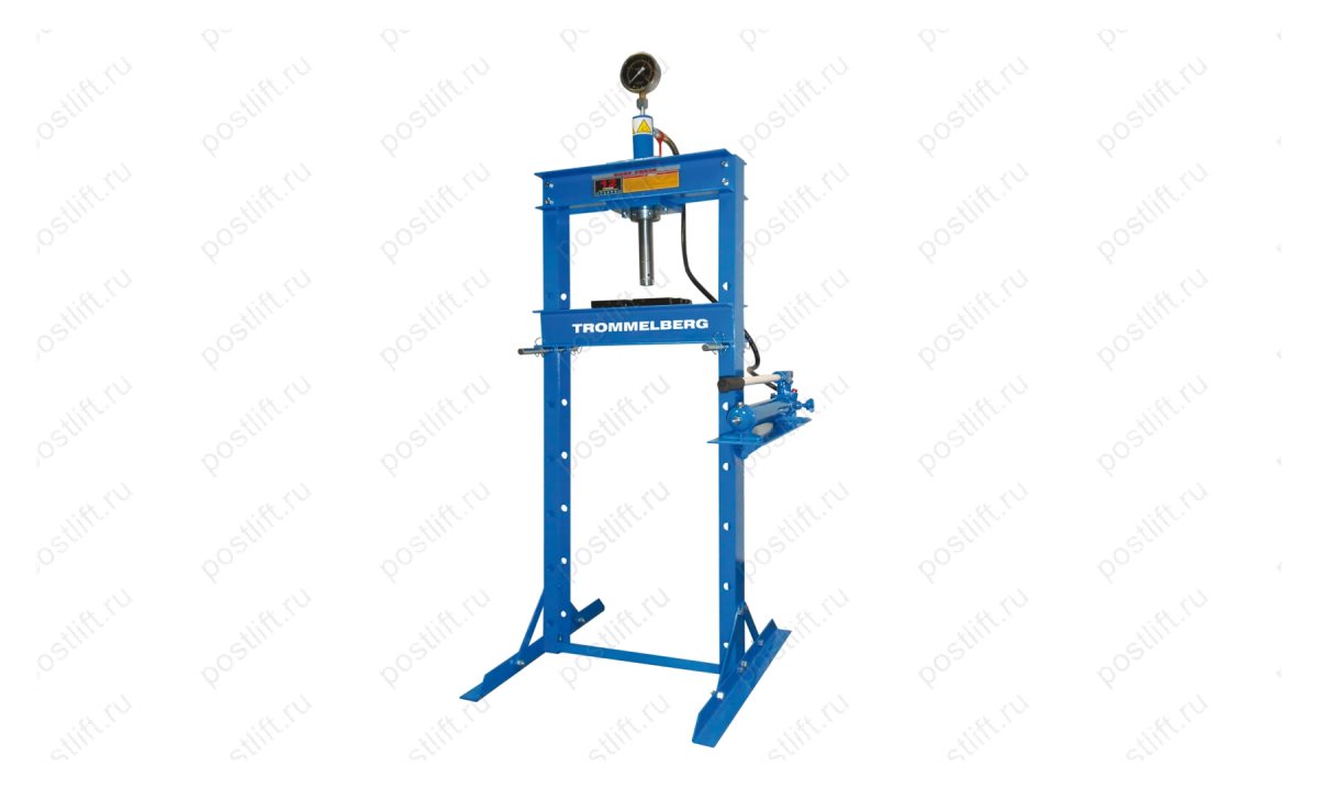  Пресс 12т напольный с манометром, ручной насос (0)