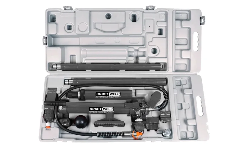 KraftWell KRWPH10 Набор растяжек гидравлических 10 т. фото
