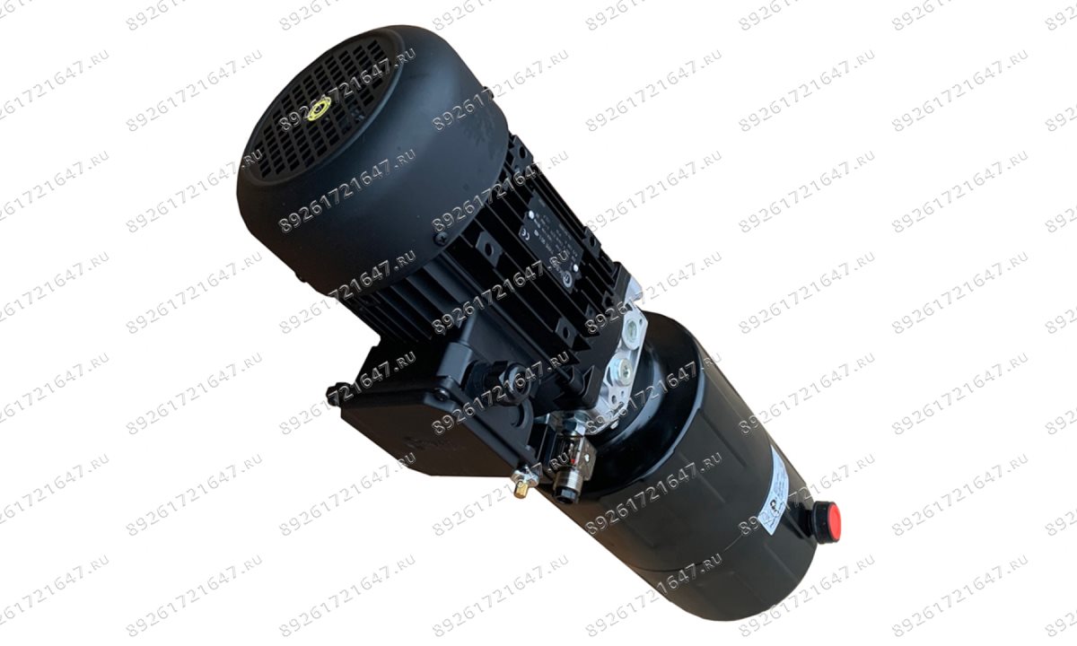  Гидростанция для подъёмника в сборе 380В 2,2 кВт с электро клапаном (метал. бачок) (0)