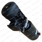 Гидростанция для подъёмника в сборе 380В 2,2 кВт с электро клапаном (метал. бачок) фото