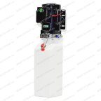 Гидростанция для подъёмника в сборе 380В  с механическим клапаном (пласт. бачок) фото