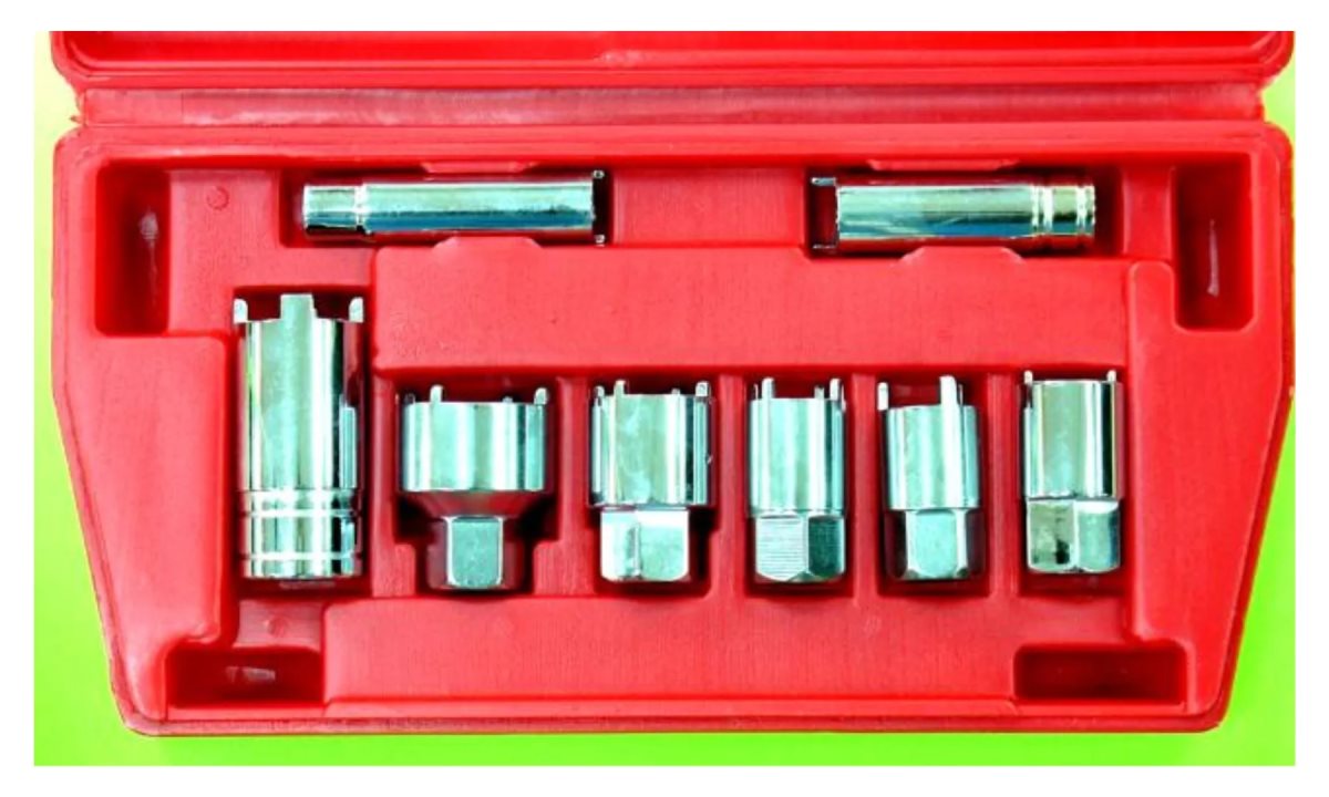  Головки корончатые (набор 8 штук) для антенн KA-8201 KINGTOOL (1)