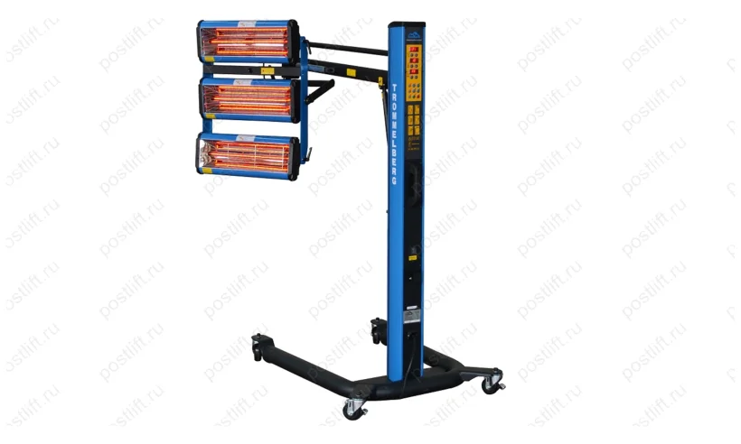 ИК сушка, IR-3C, коротков-ая, 220В,3,3кВт, сенсор дист., LED дисп.,пл.облуч-ой пов-ти1,2х1,0м,таймер фото