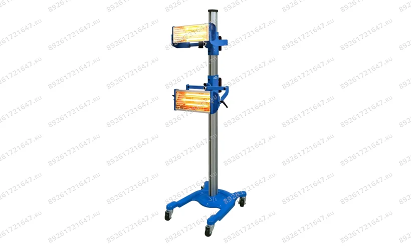 ИК сушка, 220 В, 2x1кВт, 1 стацоинар + 1 съемн. кассета, облуч. пов. 0,8x0,45м, ручн. упр. фото