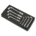  Торцевые L-образные ключи Hans в ложементе, TT-37 мни (0)