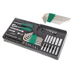  Набор головок и аксессуаров 1/4 в ложементе, Hans TT-43H мни (0)