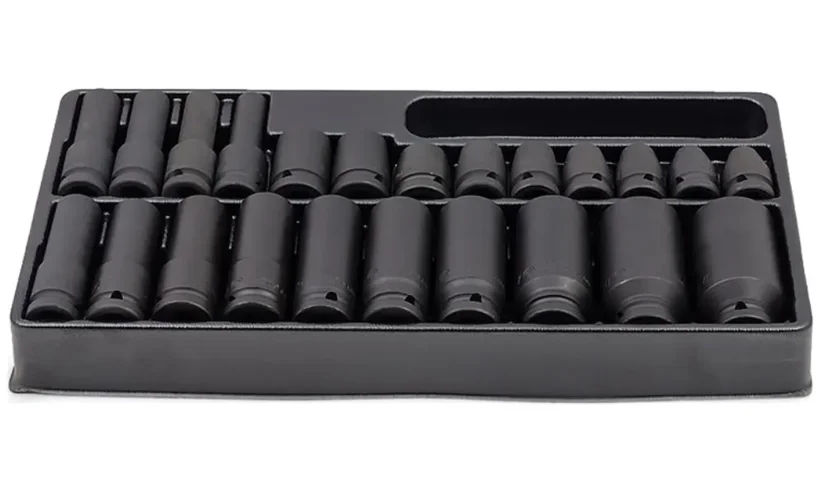 Набор длинных ударных головок 1/2 Hans в ложементе, TT-60 фото