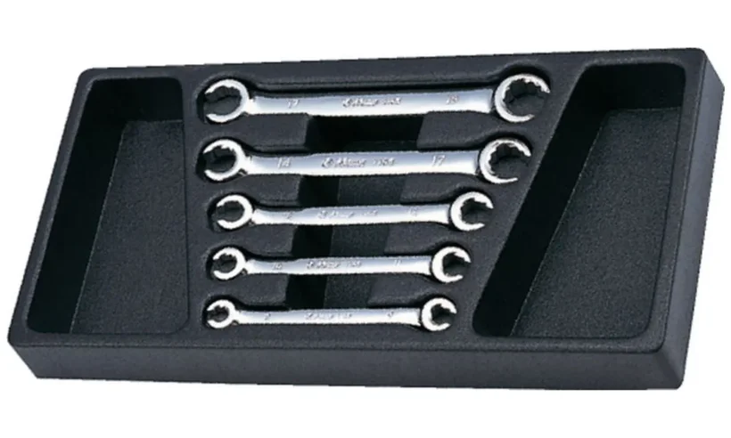 Набор разрезных ключей Hans в ложементе, TT-8 фото
