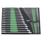  Набор комбинированных ключей 6-38 мм Hans в ложементе, TTF-40 мни (0)