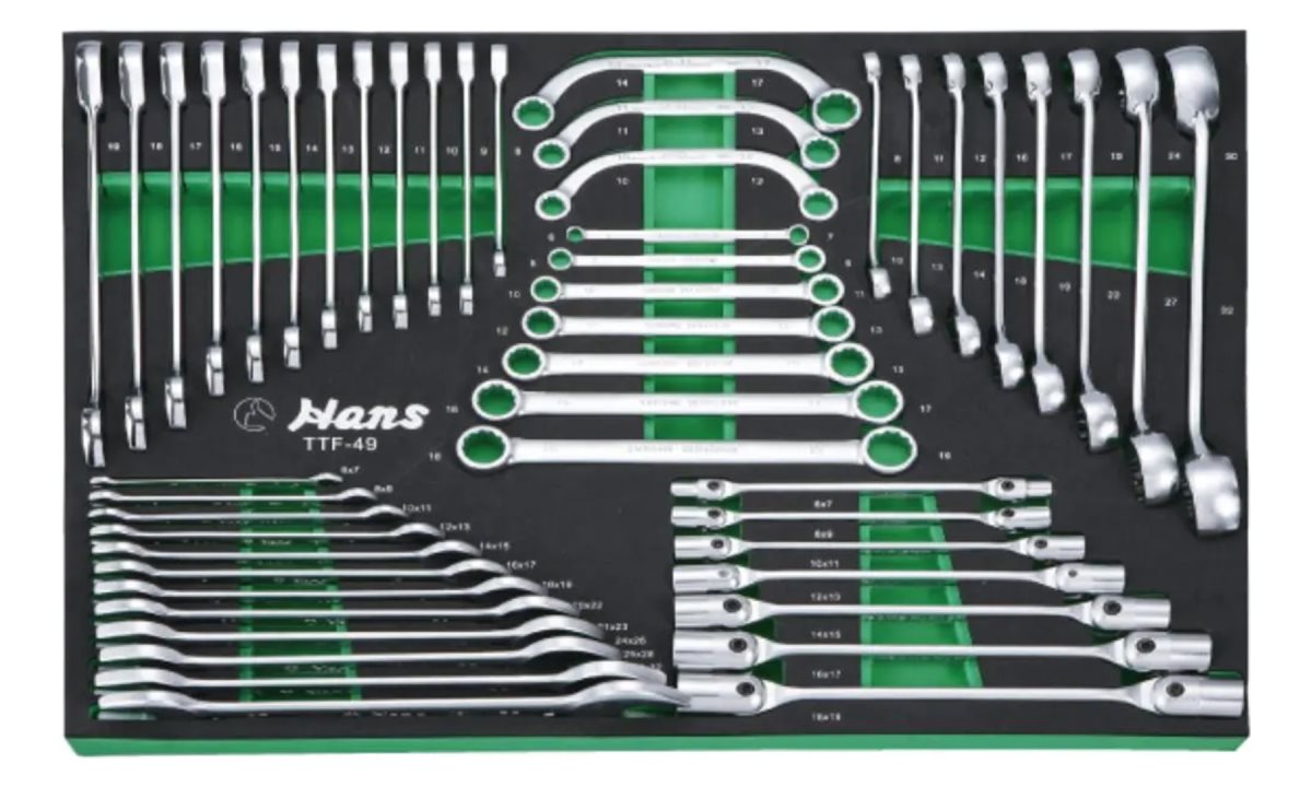  TTF-49 Набор комбинированных ключей, 49 предметов (0)