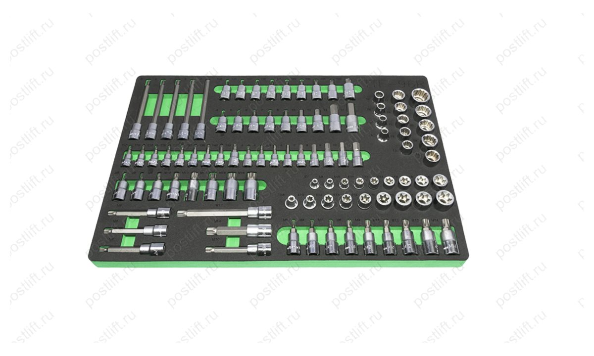  TTF-96R ложемент торцевых головок и бит 96 предметов (0)
