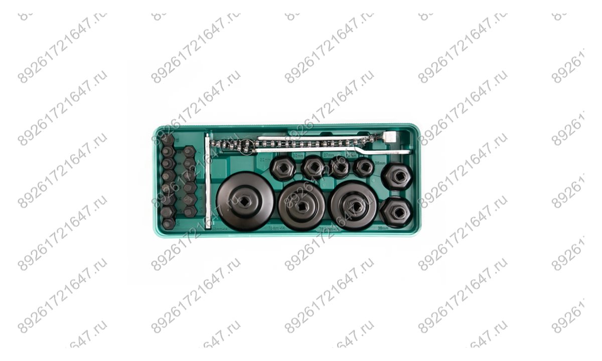  LST025 Набор инструмента ROSSVIK (фильтросьемники), ложемент, 25 предметов (0)