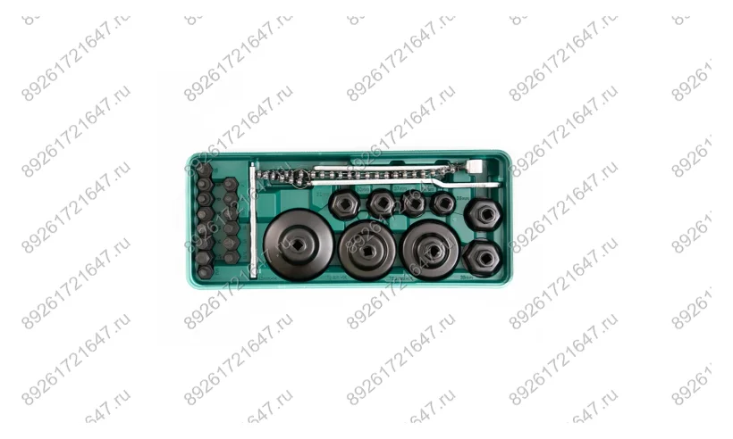 LST025 Набор инструмента ROSSVIK (фильтросьемники), ложемент, 25 предметов фото