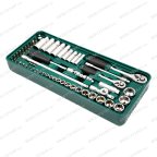  LST057 Набор инструмента ROSSVIK (головки 1/4