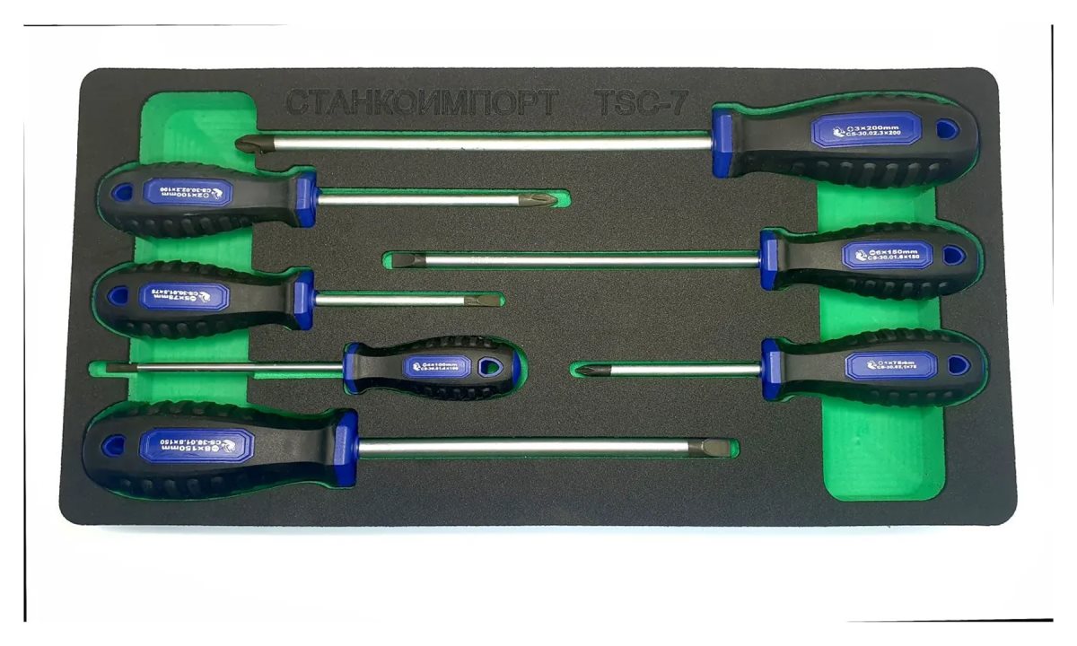  TSC-7 Ложемент с отвертками (7 предметов) (0)