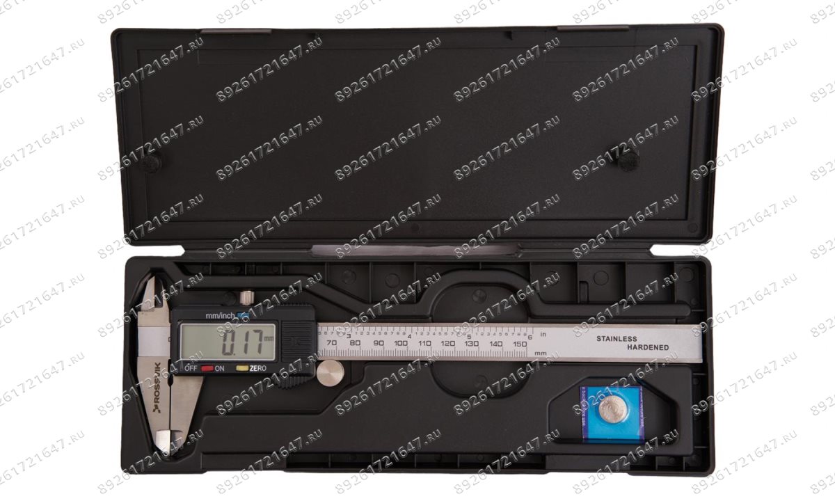  Штангенциркуль электронный ROSSVIK, 150мм (1)