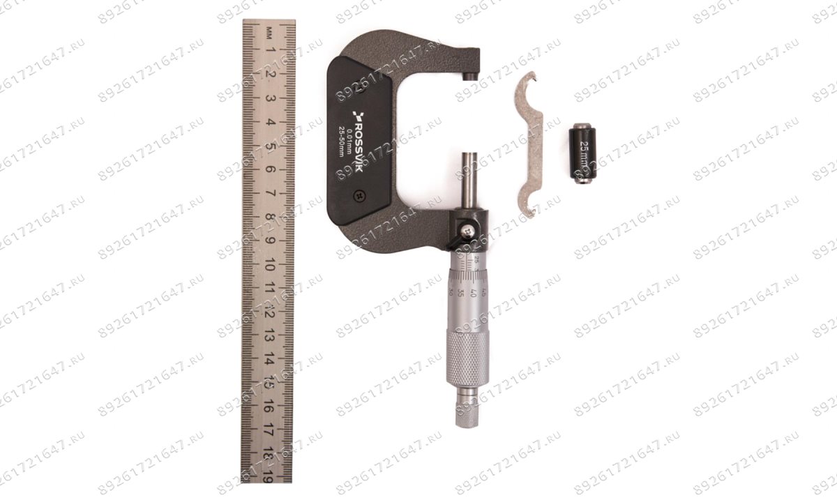  Микрометр ROSSVIK 25-50мм (1)
