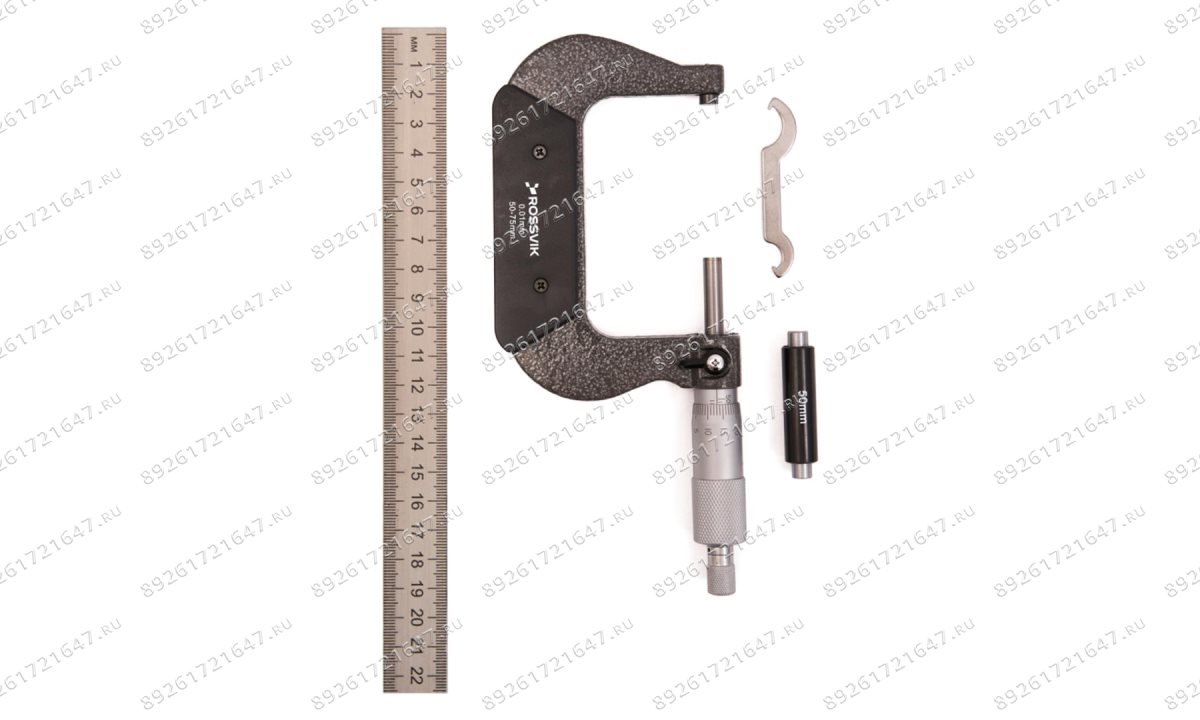  Микрометр ROSSVIK 50-75мм (1)