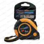 Рулетка измерительная ROSSVIK RMT2505, 5м*25мм, автостоп, магнит, обрезиненый корпус фото