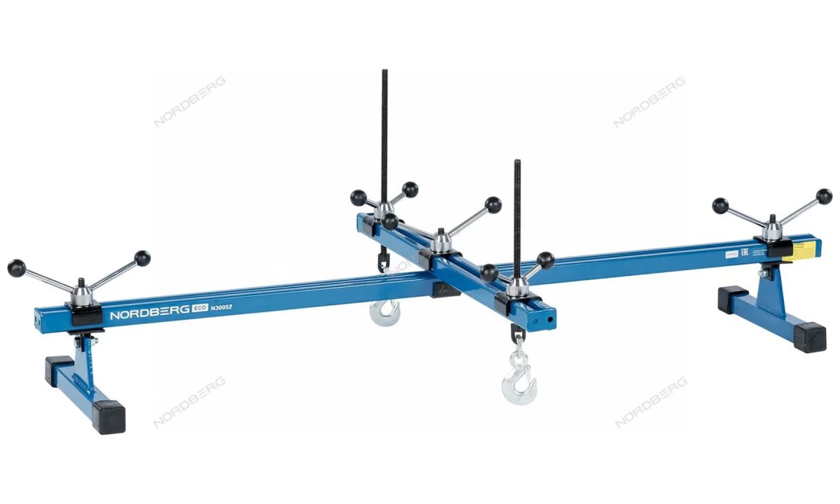  Стенд для вывешивания двигателей 500кг, с поперечной штангой, L=170см NORDBERG N30052 (1)