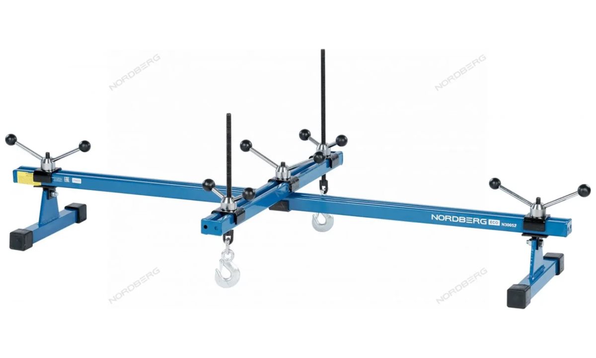  Стенд для вывешивания двигателей 500кг, с поперечной штангой, L=170см NORDBERG N30052 (0)