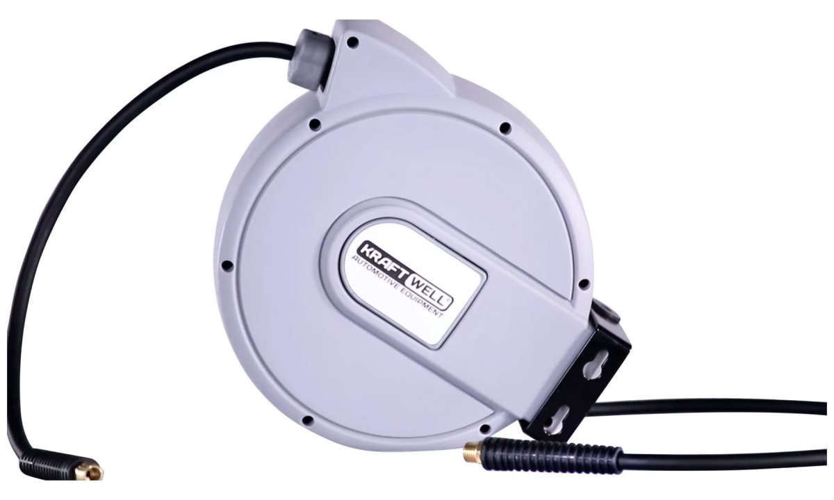  KraftWell KRW1731.C5 Катушка для раздачи воздуха/воды, закрытая пластиковая (1)