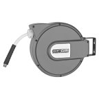  KraftWell KRW1731.C5 Катушка для раздачи воздуха/воды, закрытая пластиковая мни (4)