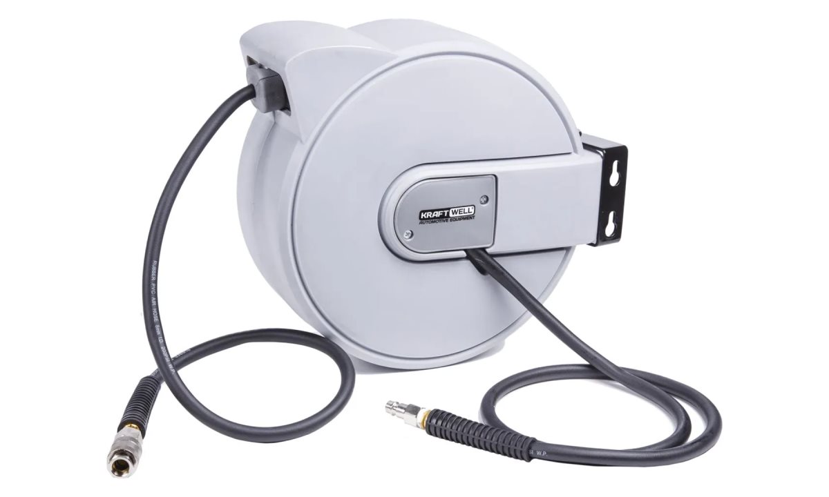  KraftWell KRW1731.C8 Катушка для раздачи воздуха/воды, закрытая пластиковая (0)