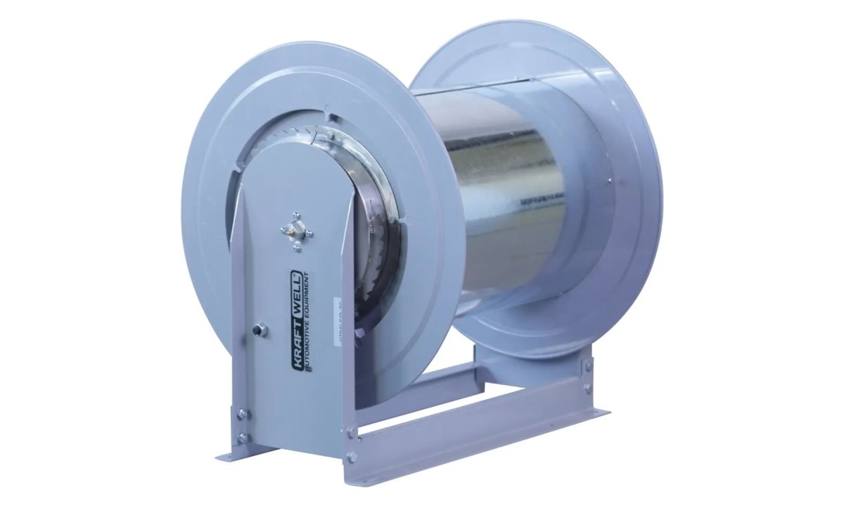  KraftWell KRW-ER-76 Катушка для вытяжного шланга 76 мм (1)