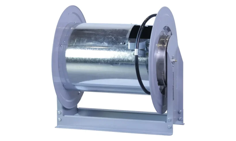 KraftWell KRW-ER-76 Катушка для вытяжного шланга 76 мм фото