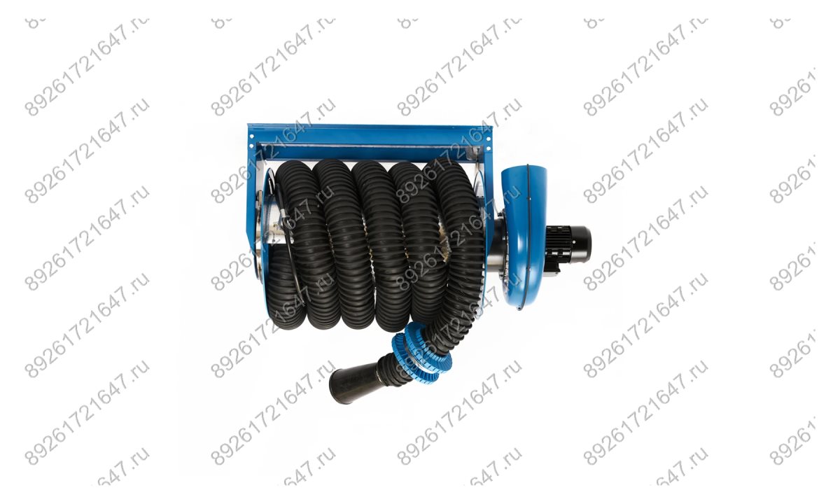  (CA500010210ABS55F) Катушка для удаления выхлопных газов ROSSVIK шланг 102мм*8м с вентилятором (0)
