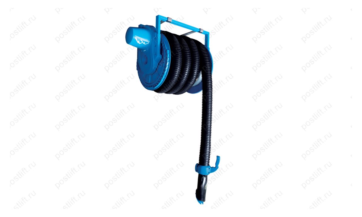  Катушка для вытяжки отработанных газов со шлангом 102 мм, длинна 8 м, дистанционное управление (0)