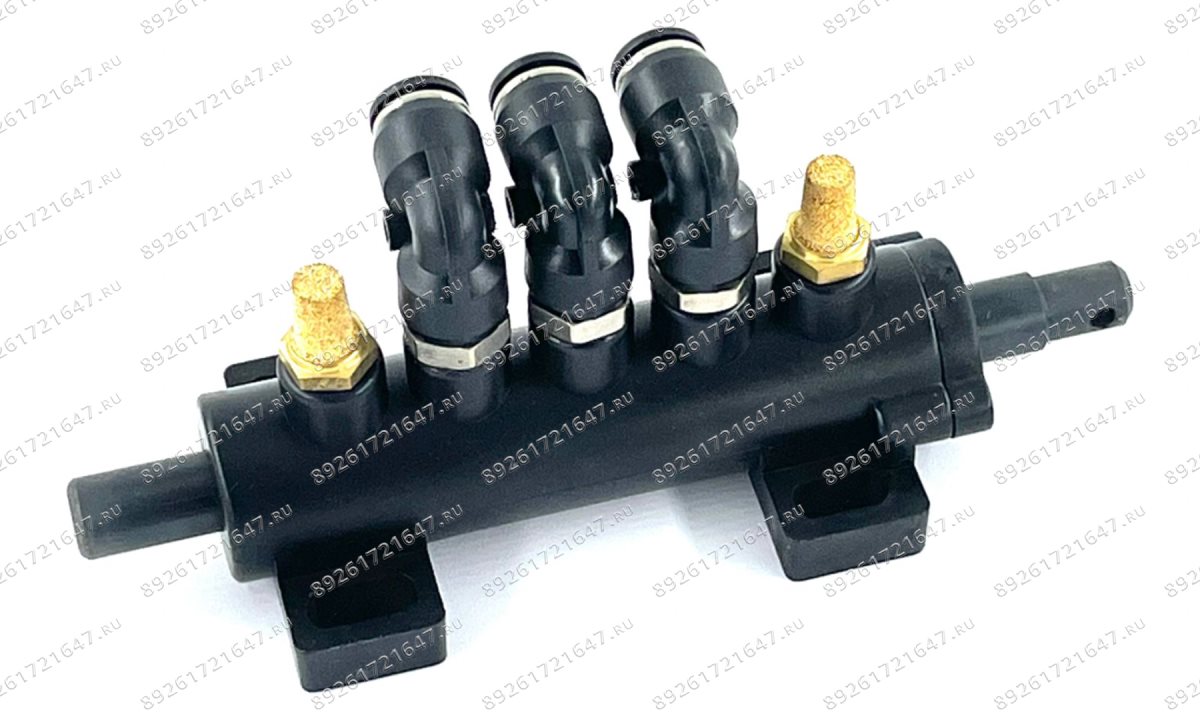  Клапан пятиходовой для ШМС  3Г крепление с низу, шток 12 мм (1)