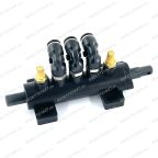  Клапан пятиходовой для ШМС  3Г крепление с низу, шток 12 мм мни (1)