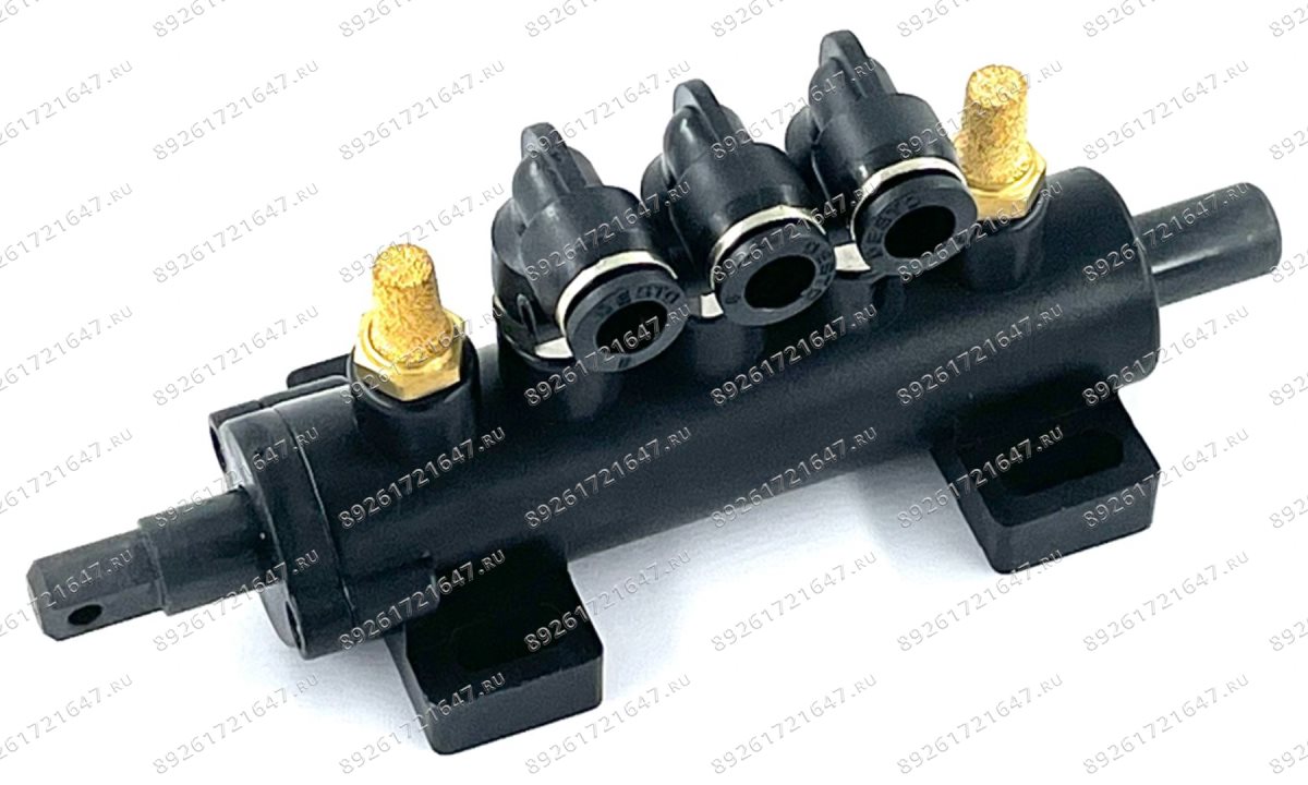  Клапан пятиходовой для ШМС  3Г крепление с низу, шток 12 мм (0)