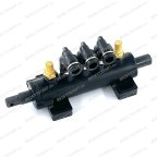 Клапан пятиходовой для ШМС  3Г крепление с низу, шток 12 мм фото