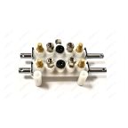 Клапан пятиходовой для ШМС двойной, шток без резьбы Dшток=10 фото