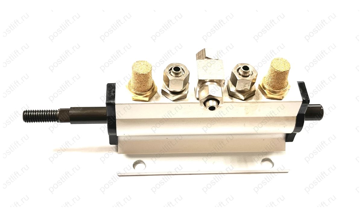  Клапан пятиходовой для ШМС Г-образный, крепление снизу Dшток=10 мм (алюм. корпус) (1)