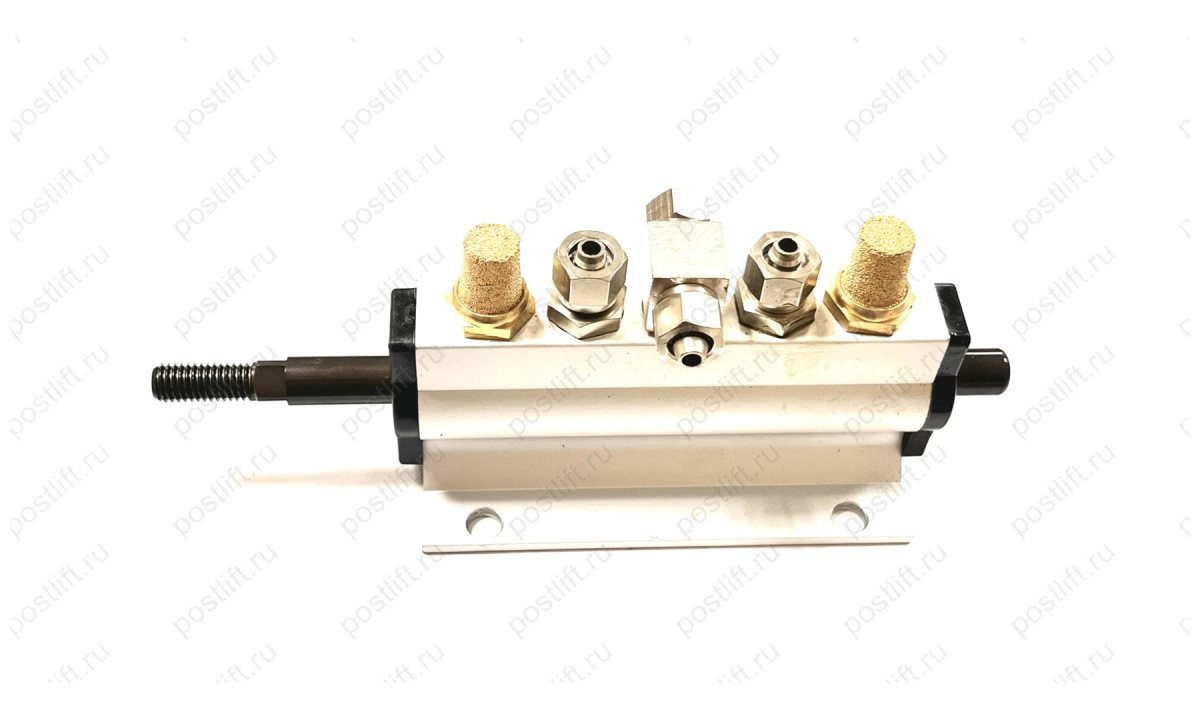  Клапан пятиходовой для ШМС Г-образный, крепление снизу Dшток=10 мм (алюм. корпус) (0)